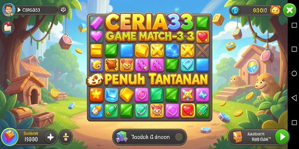 Gameplay seru dan penuh warna di CERIA33.