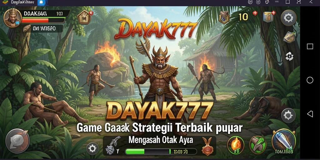 Screenshot DAYAK777 menunjukkan momen strategis dalam gameplay.
