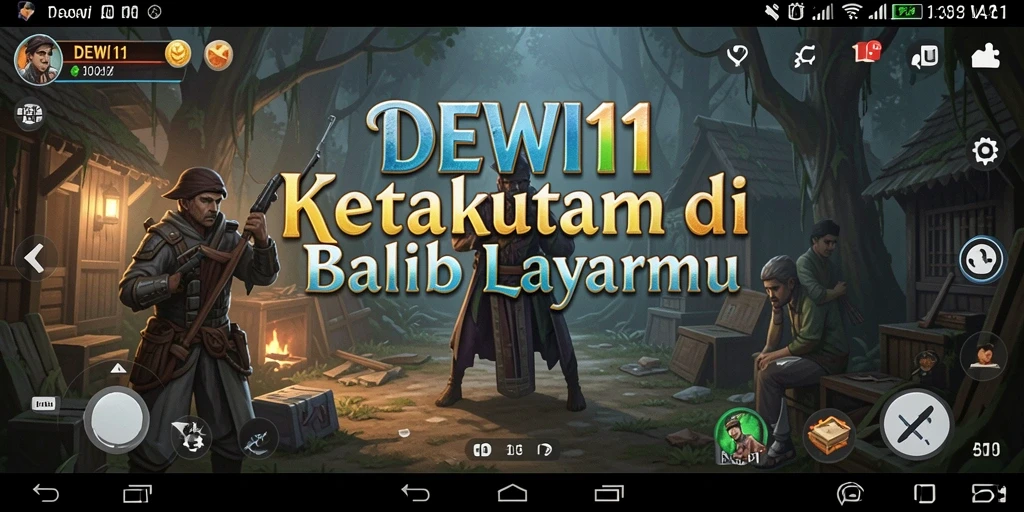 Gameplay menyeramkan DEWI11 yang penuh ketegangan dan kejutan.