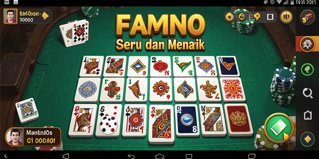 Tampilan gameplay seru di FA99 dengan aksi domino yang mendebarkan.