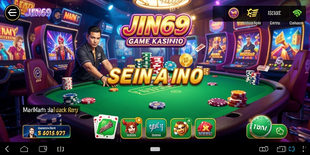 Tampilan gameplay JIN69 yang mengasyikkan dan penuh warna.