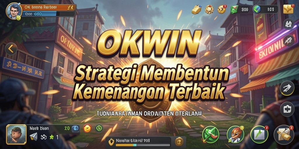 Tampilan gameplay <strong>OKWIN</strong> yang menarik dengan berbagai taktik strategi yang dipamerkan.