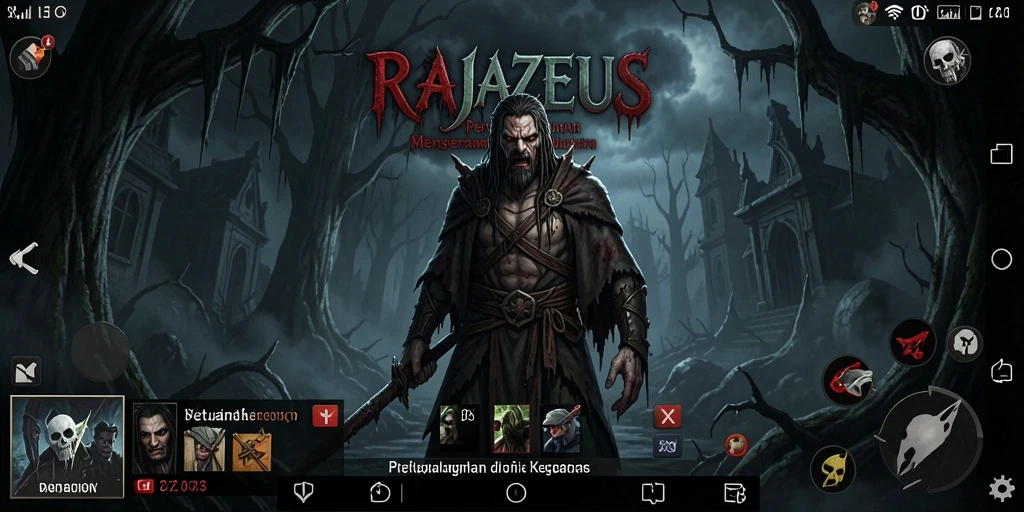 Menakutkan! Gameplay <strong>RAJAZEUS</strong> yang penuh ketegangan dan misteri.