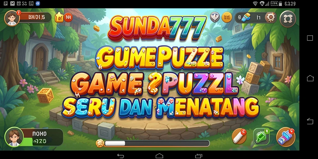 Screenshot SUNDA777 menunjukkan gameplay Puzzle yang menarik dan menantang.