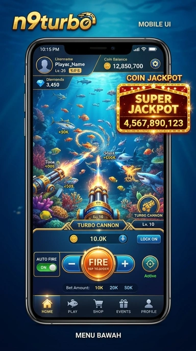 Proses pengunduhan aplikasi di n9turbo yang cepat dan mudah.